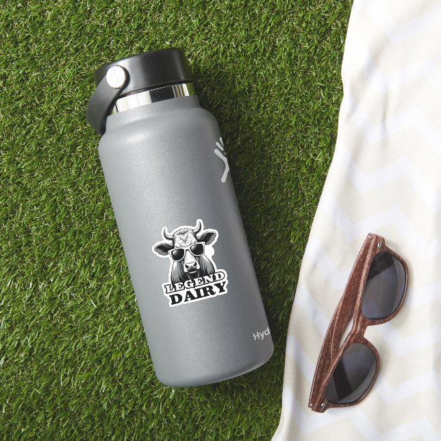 Adesivo Legend Dairy Funny Farmer Cow Farmer Pun Graphic T (HydroFlask Insitu)