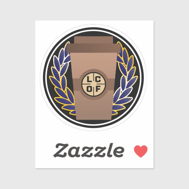 Adesivo Legião do Vinil Sticker Café (Folha)