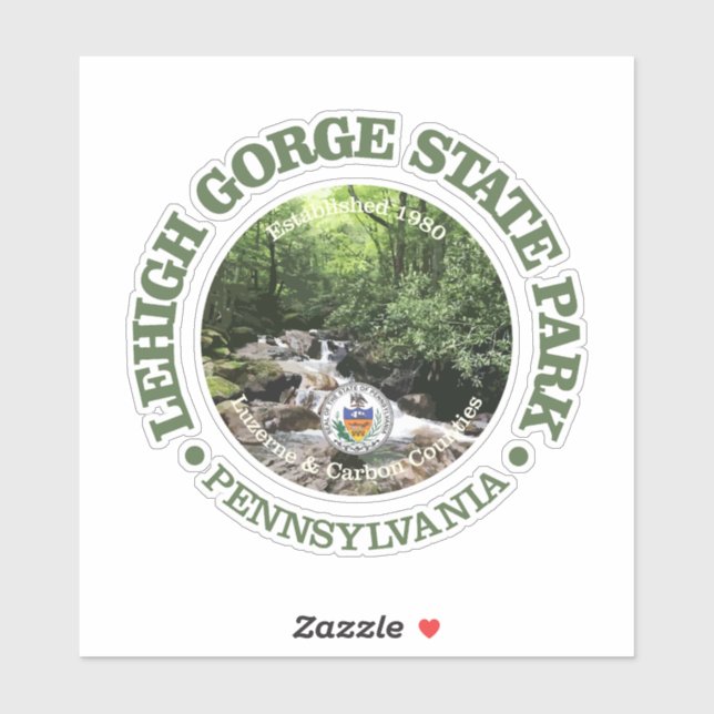 Adesivo Lehigh Gorge SP (Folha)