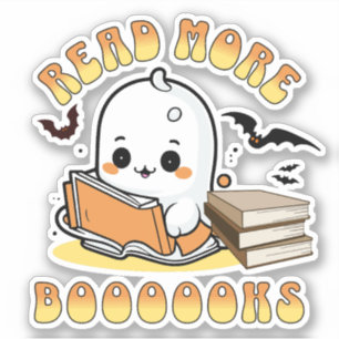 Adesivo Leia mais livros