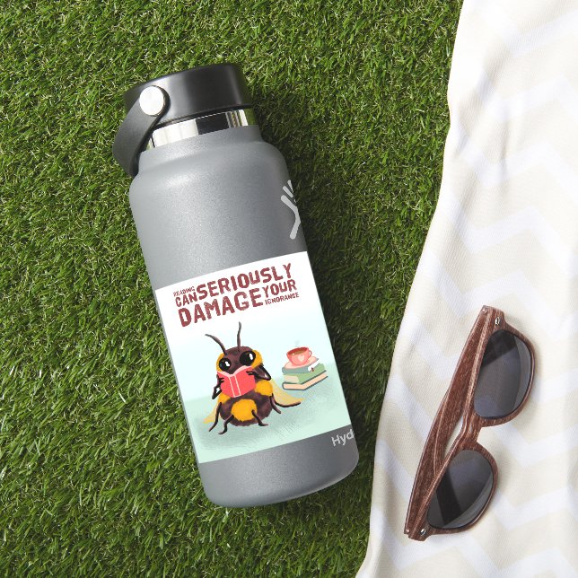 Adesivo Leitura de abelha em forma de corte (HydroFlask Insitu)