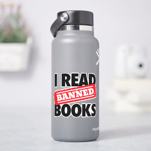 Adesivo Leitura de livros proibidos vinil Stickers