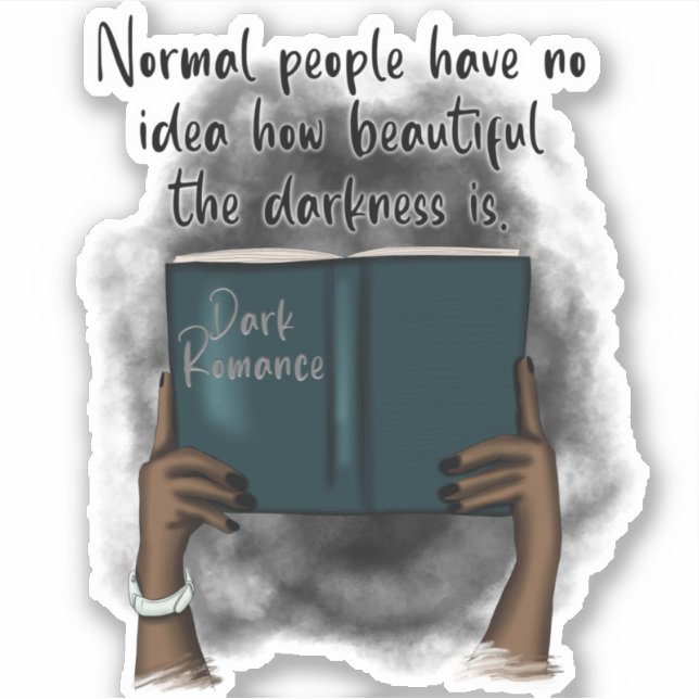 Adesivo Leitura de Sticker, Marcador, Presente para o Livr (Frente)