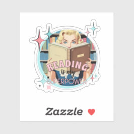 Adesivo Leitura Retroativa é o meu Autocolante