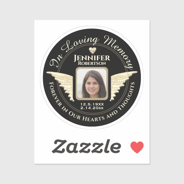 Adesivo Lembrança de fotos da memória adorável (Folha)