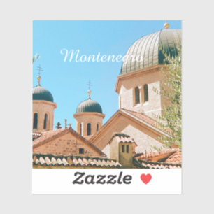Adesivo lembrança de viagem Kotor, Montenegro