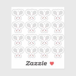 Adesivo Lembrete de Ball Racket Badminton Bujo Planner