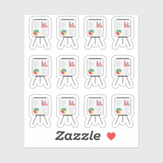 Adesivo Lembrete do Trabalho de Reunião da Faculdade de Ne