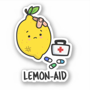 Adesivo Lemon-aid Engraçado Limão-Limão-Limão