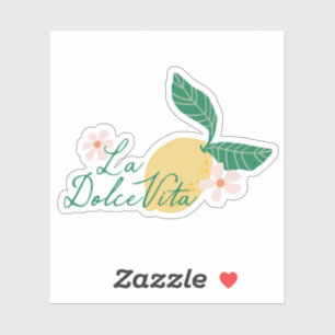 Adesivo Lemon La Dolce Vita