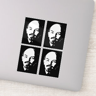 Adesivo Lenin, URSS, CCCP, União Soviética, Comunismo