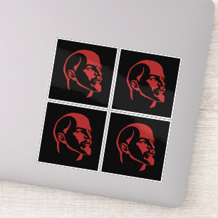 Adesivo Lenin, URSS, CCCP, União Soviética, Comunismo