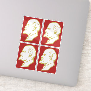 Adesivo Lenin, URSS, CCCP, União Soviética, Comunismo