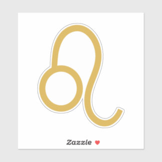 Adesivo Leo Zodiac Sinal