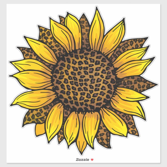 Adesivo Lepard Sunflower (Folha)