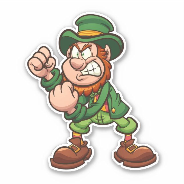 Adesivo Leprechaun (Frente)