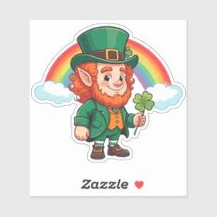 Adesivo Leprechaun Rainbow