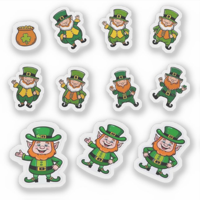 Adesivo Leprechauns (Frente)