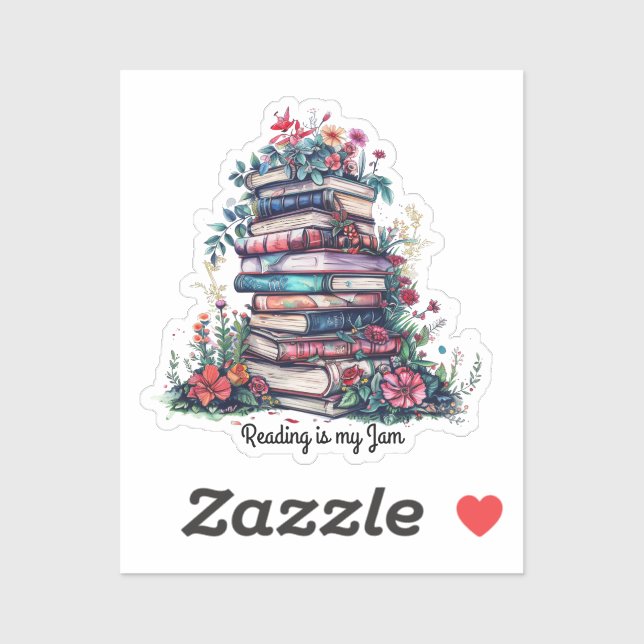 Adesivo Ler é o meu Emperramento (Folha)