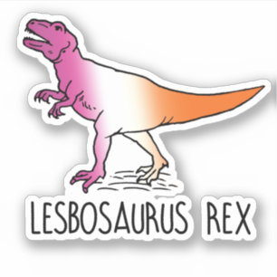 Adesivo Lesbosaurus Rex
