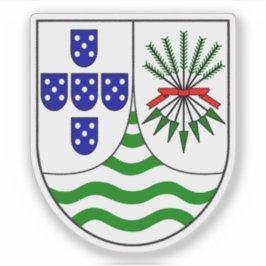 Adesivo Lesser coat of arms of Mozambique (1935-1975)