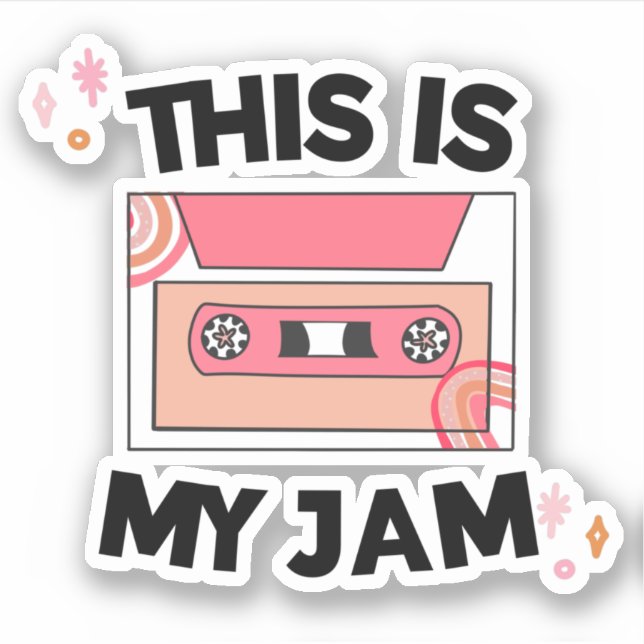 Adesivo Letra de Música em Fita Mista (Frente)