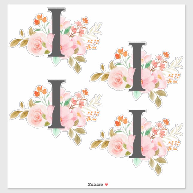 Adesivo Letra I (Folha)