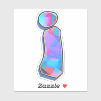 Adesivo Letra i _ Letra alfabética do Grafite