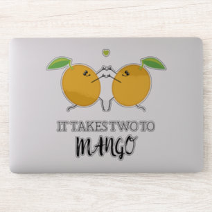 Adesivo Leva dois para o aniversário de casamento de Mang