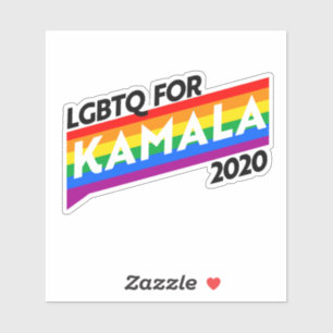 Adesivo LGBTQ para KAMALA 2020