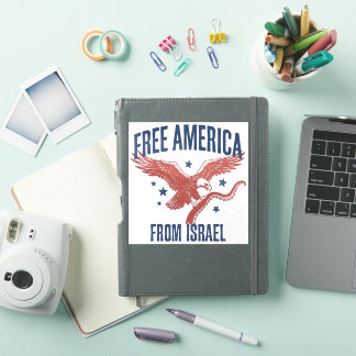 Adesivo Libertar a América de Israel