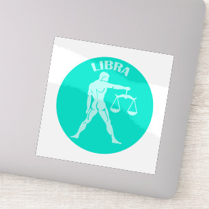 Adesivo Libra, Signo do Zodíaco, Horóscopo, Astrologia