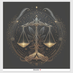 Adesivo Libra Vinyl Sticker
