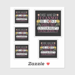 Adesivo Líder Feminina Empoderada