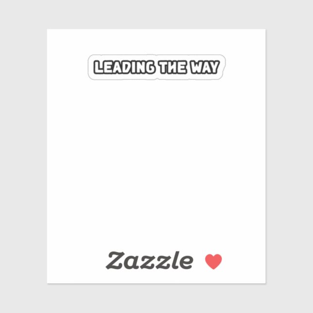 Adesivo Liderando O Modo Visionário Do Programa De Inovaçã (Folha)