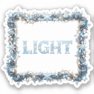 Adesivo Light Elegant Winter Lights