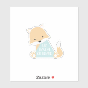 Adesivo Lil' Rascal Baby On Conselho Sticker