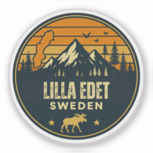 Adesivo Lilla Edet, Suécia Sverige