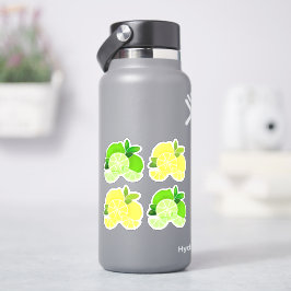 Adesivo Limão de limões| limão de limão fatias de citrinos