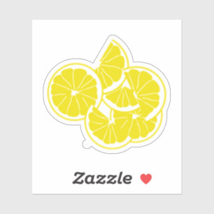 Adesivo Limões Amarelos Diversão de Verão