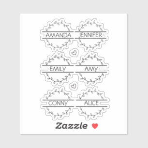 Adesivo Limpar Nome de Script Personalizado