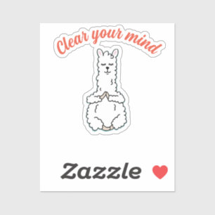 Adesivo Limpe a cabeça