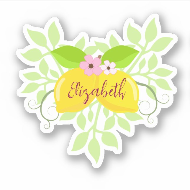 Adesivo Linda Lemon (Frente)