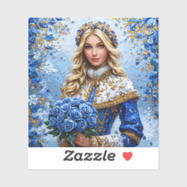 Adesivo Linda Neve Maiden