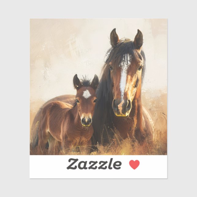 Adesivo Linda pintura Mare e Foto (Folha)