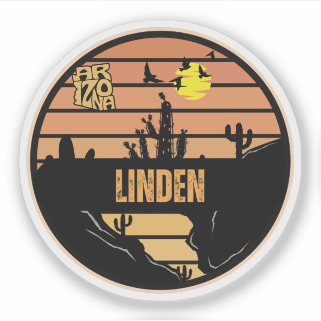 Adesivo Linden, Arizona (Frente)