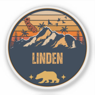 Adesivo Linden, Califórnia