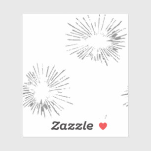 Adesivo Line art, Light Grey, GeysCustom-Cut Vinyl Sticker