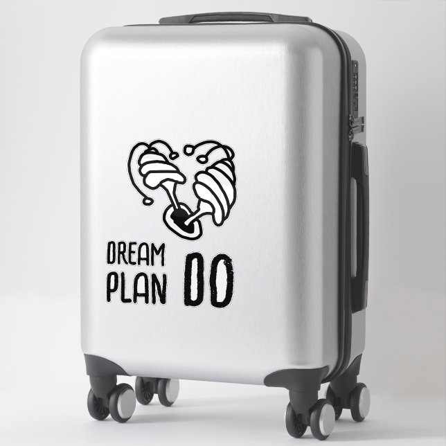 Adesivo Linha Dream Plan DO Mushroom (Mala)