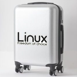 Adesivo Linux - Liberdade de escolha